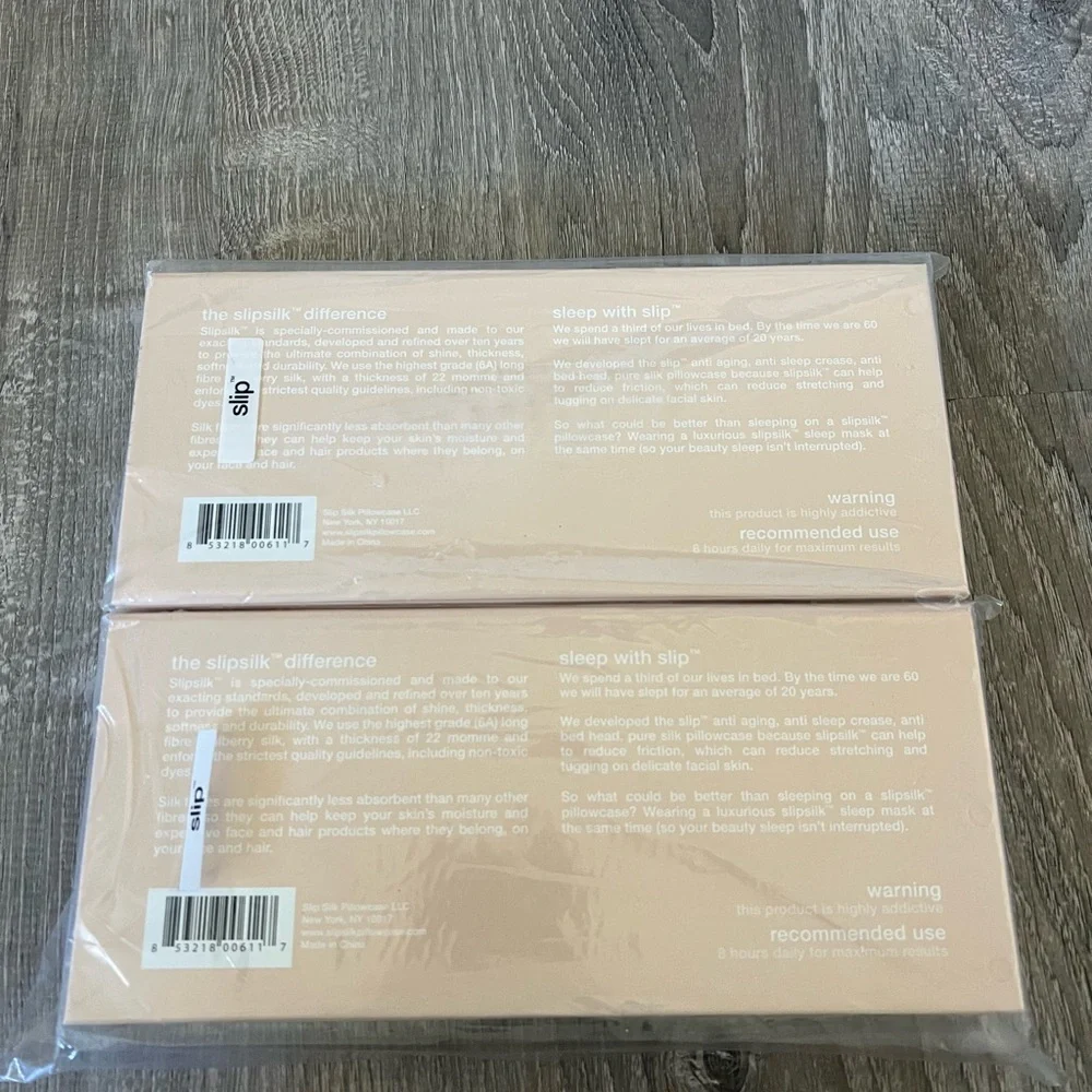 Pure Silk Sleep Mask Lot lot of 2